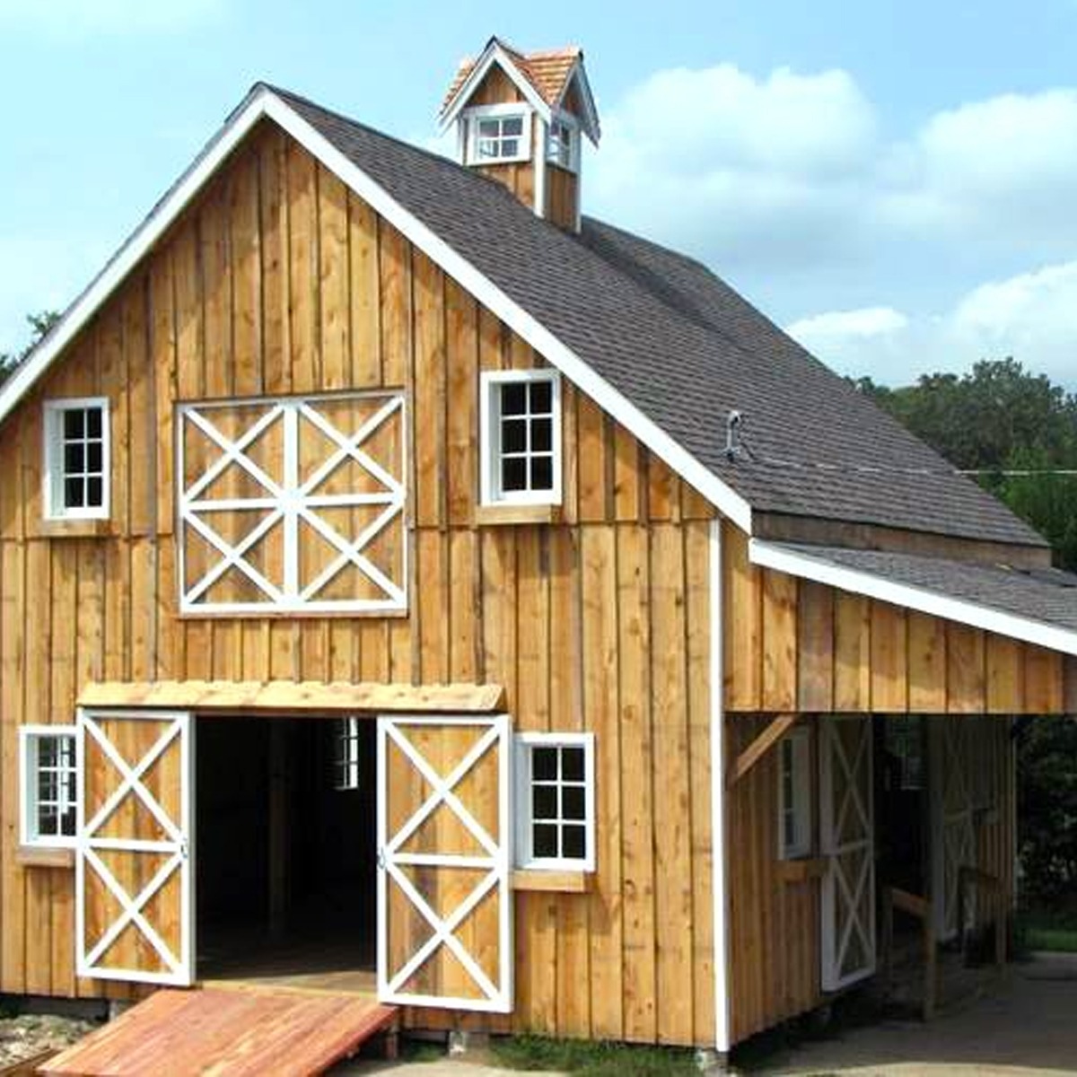 Homestead Barn Design - Homemade Ftempo